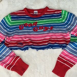 Chucky crop top, worn once